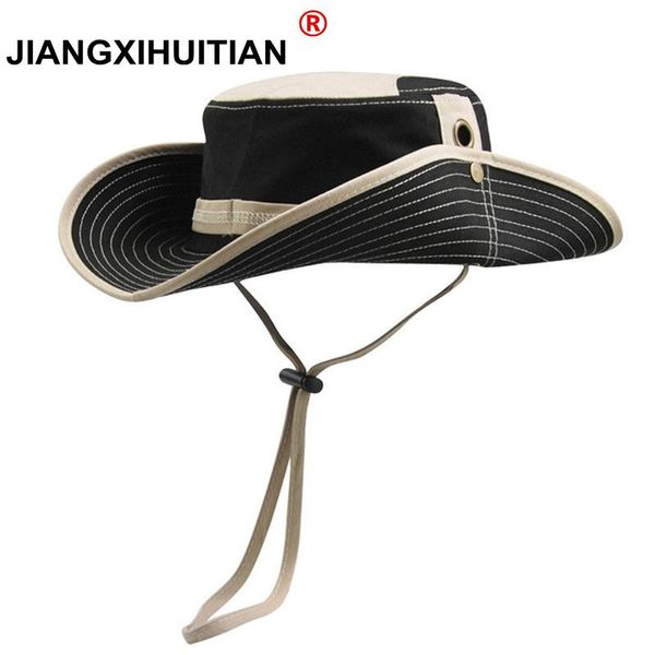 cloches summer men cap fisherman hats cotton stitching big brim visor sun hat male bucket casual outdoor fishing protection
cloches summer men cap fisherman hats cotton stitching big brim visor sun hat male bucket casual outdoor fishing protection