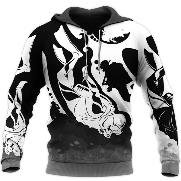men's hoodies & sweatshirts fashion scuba diving sports 3d printed sweatshirt hoodie zipper harajuku casual and women's street, Black
men's hoodies & sweatshirts fashion scuba diving sports 3d printed sweatshirt hoodie zipper harajuku casual and women's street, Black