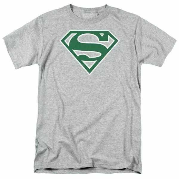Superman Green & White Shield T Shirt Mens Licensed Classic DC Comics Sport Gray, White;black
Superman Green & White Shield T Shirt Mens Licensed Classic DC Comics Sport Gray, White;black