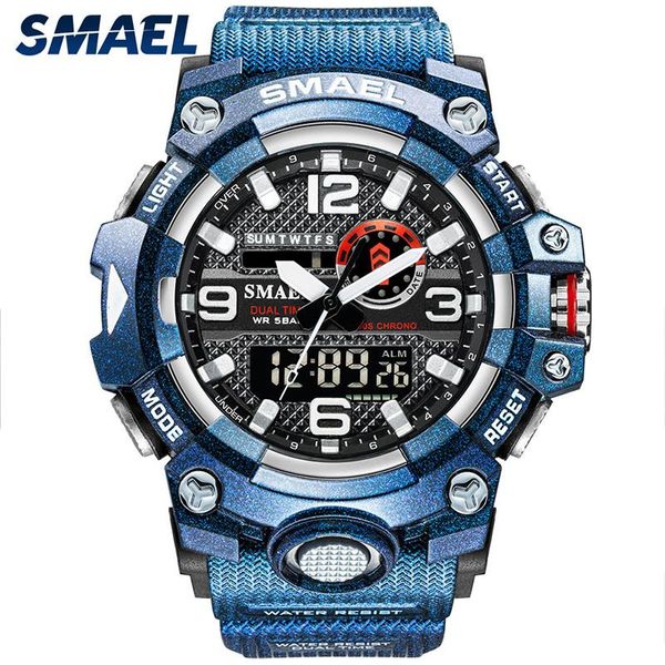 wristwatches smael colorful men watch outdoor sports men's watches 50m waterproof multifunctional g style male relogio masculino, Slivery;brown
wristwatches smael colorful men watch outdoor sports men's watches 50m waterproof multifunctional g style male relogio masculino, Slivery;brown