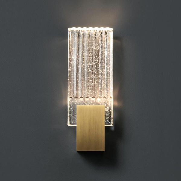 luxury crystal copper wall lamp living room simple background corridor creative bedroom bedside light
luxury crystal copper wall lamp living room simple background corridor creative bedroom bedside light