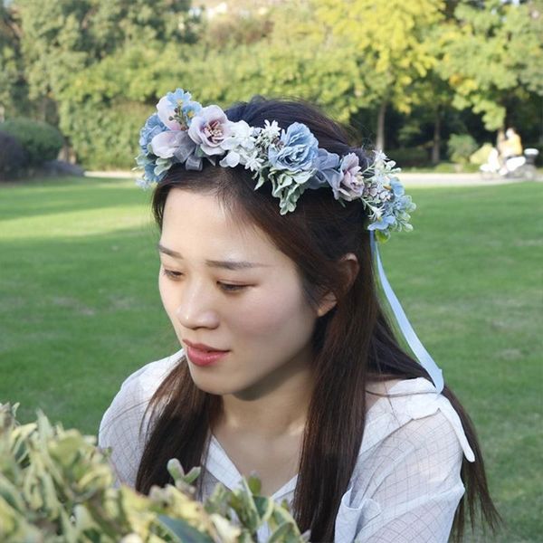 other event & party supplies boho beach holiday wreath headband artificial blue flower crown halo garland fake eucalyptus leaves wedding hea
other event & party supplies boho beach holiday wreath headband artificial blue flower crown halo garland fake eucalyptus leaves wedding hea