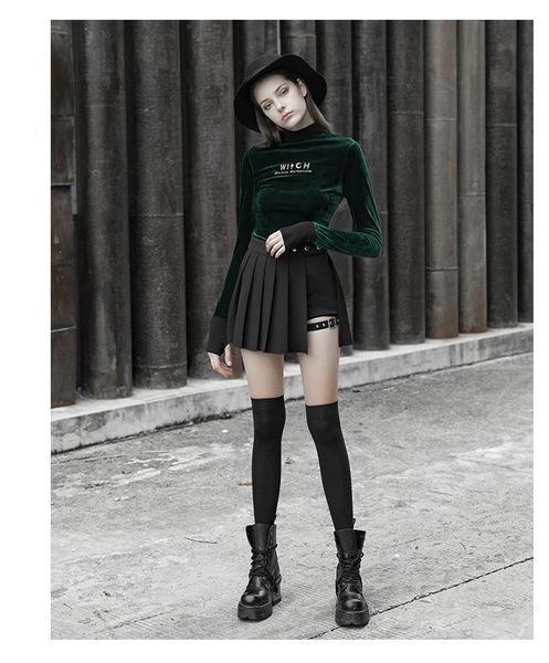skirts spring autumn gothic punk harajuku women shorts casual cool chic preppy style black red plaid pleate skirt female
skirts spring autumn gothic punk harajuku women shorts casual cool chic preppy style black red plaid pleate skirt female