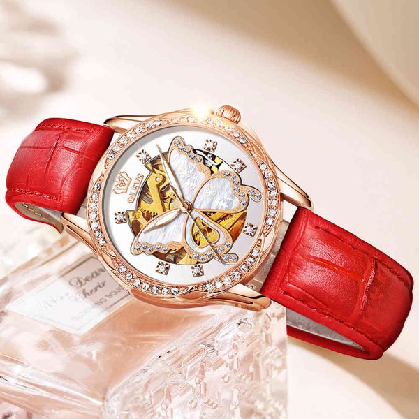 women's automatic mechanical wristwatch luxury brand fashion ladies watch luminous waterproof female clock hollow design, Slivery;brown
women's automatic mechanical wristwatch luxury brand fashion ladies watch luminous waterproof female clock hollow design, Slivery;brown