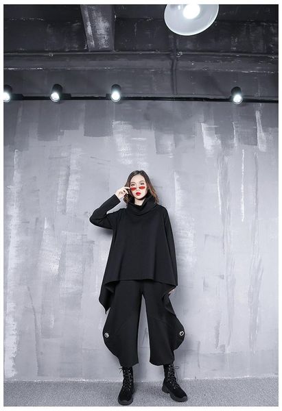 women's pants & capris 2021 spring black harem korea fashion ankle-length loose streetwear solid elastic waist straight trousers, Black;white
women's pants & capris 2021 spring black harem korea fashion ankle-length loose streetwear solid elastic waist straight trousers, Black;white