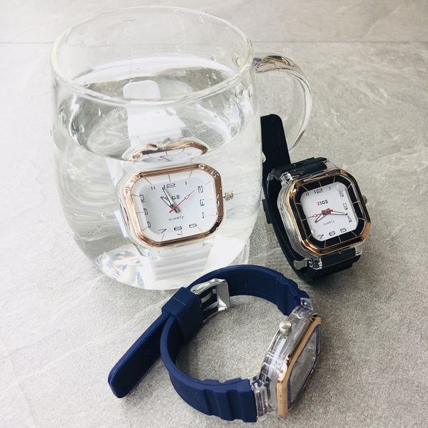 jelly color silicone women's quartz 30m waterproof watch with transparent case, Slivery;brown
jelly color silicone women's quartz 30m waterproof watch with transparent case, Slivery;brown