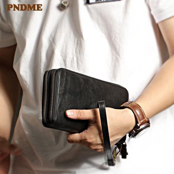 simple vintage handmade genuine leather men's long clutch wallet casual natural real cowhide women's large capacity phone purse wa, Red;black
simple vintage handmade genuine leather men's long clutch wallet casual natural real cowhide women's large capacity phone purse wa, Red;black