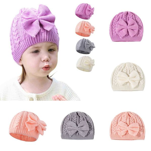 children butterfly knitted hat beanie headband winter caps bow newborn cap wool solid color bow knit hats warm dome children's hat h818, Yellow
children butterfly knitted hat beanie headband winter caps bow newborn cap wool solid color bow knit hats warm dome children's hat h818, Yellow