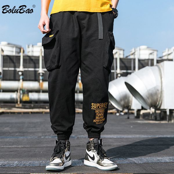 bolubao spring men casual pants men's fashion trend wild trousers high street multi-pocket cargo pants male brand clothing 210518, Black
bolubao spring men casual pants men's fashion trend wild trousers high street multi-pocket cargo pants male brand clothing 210518, Black