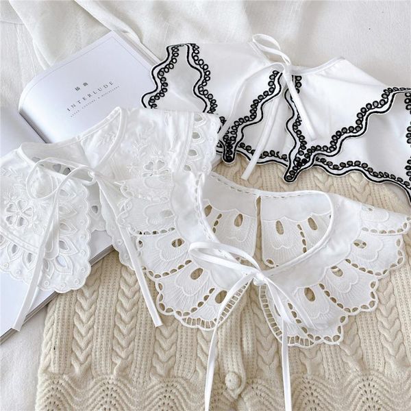bow ties 2021 women fake collars shawl lace floral false collar shirt detachable sweater dress half faux col, Black;gray
bow ties 2021 women fake collars shawl lace floral false collar shirt detachable sweater dress half faux col, Black;gray