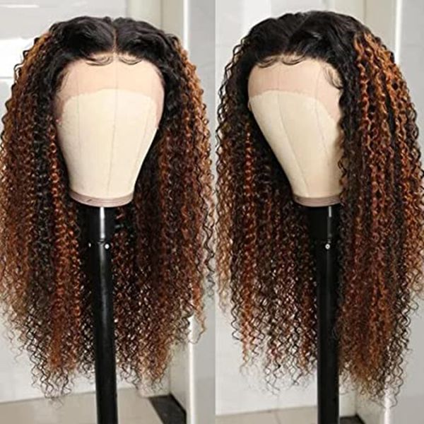 curly human hair wig honey blonde ombre 13x4 brazilian brown color deep water wave hd frontal highlight bob lace front wigs diva1, Black;brown
curly human hair wig honey blonde ombre 13x4 brazilian brown color deep water wave hd frontal highlight bob lace front wigs diva1, Black;brown