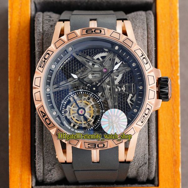 eternity sport watches rrf rddbex0815 excalibur spider skeleton dial mechanical hand-winding mens watch 316l stainless rose gold case rubber, Slivery;brown
eternity sport watches rrf rddbex0815 excalibur spider skeleton dial mechanical hand-winding mens watch 316l stainless rose gold case rubber, Slivery;brown