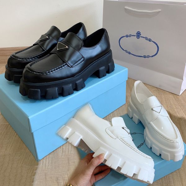 desinger women casual shoes triangle black genuine leather shoe increase platform sneakers classic patent matte loafers trainers with box
desinger women casual shoes triangle black genuine leather shoe increase platform sneakers classic patent matte loafers trainers with box