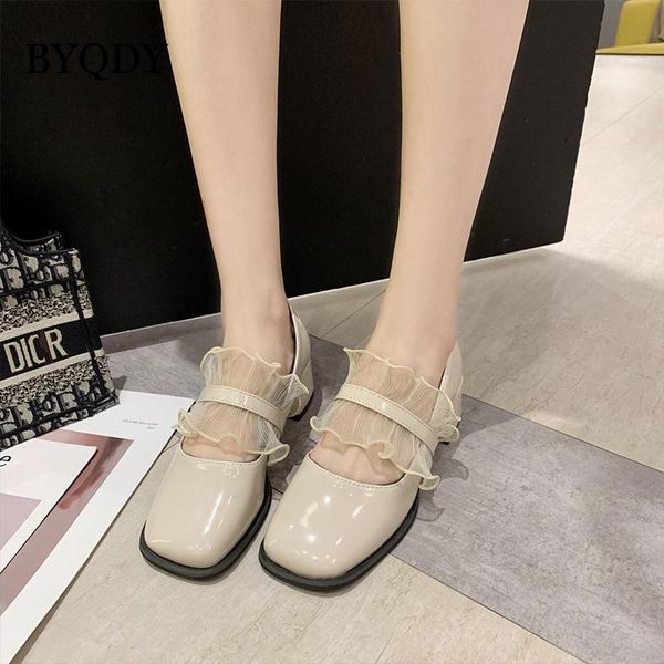 dress shoes byqdy japan mary jane autumn mesh lolita pumps pu leather square toe retro buckle 5cm chunky heels for girlfriends, Black
dress shoes byqdy japan mary jane autumn mesh lolita pumps pu leather square toe retro buckle 5cm chunky heels for girlfriends, Black