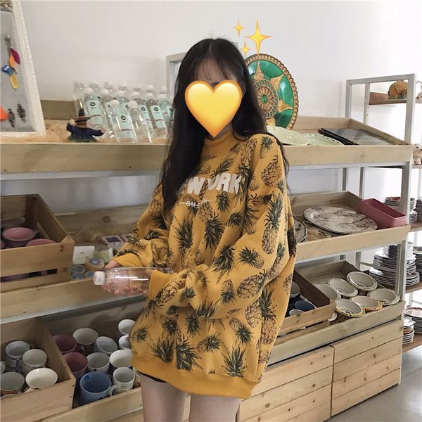 women's hoodies & sweatshirts casual geometric print hoodie long sleeve pullover yellow purple pineapple sweatshirt 6qzz, Black
women's hoodies & sweatshirts casual geometric print hoodie long sleeve pullover yellow purple pineapple sweatshirt 6qzz, Black