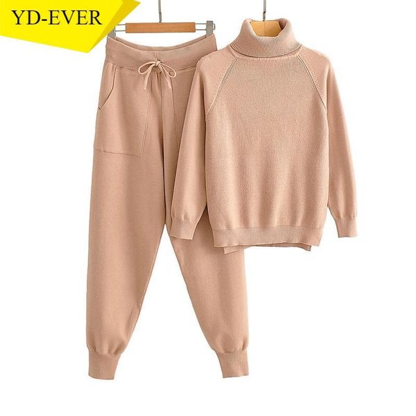 women's set solid turtleneck sweater jumper pants 2021 autumn winter suit 2 piece and ai50 two, White
women's set solid turtleneck sweater jumper pants 2021 autumn winter suit 2 piece and ai50 two, White