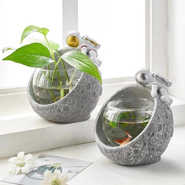 vases creative cute astronaut resin glass vase jewelry hydroponic plant deskhome decoration
vases creative cute astronaut resin glass vase jewelry hydroponic plant deskhome decoration