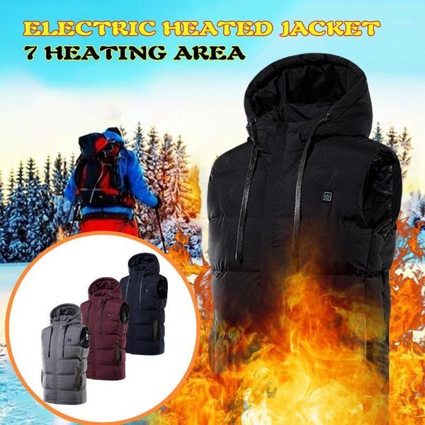 men's vests 7 area heating vest men/women casual v-neck usb heated smart control temperature jacket cotton coat winter hunting, Black;white
men's vests 7 area heating vest men/women casual v-neck usb heated smart control temperature jacket cotton coat winter hunting, Black;white