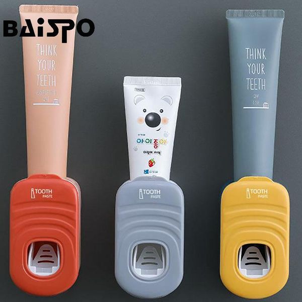 toothbrush holders wall-mounted toothpaste squeezer one-hand paste dispenser punch-wc home bathroom accessories
toothbrush holders wall-mounted toothpaste squeezer one-hand paste dispenser punch-wc home bathroom accessories