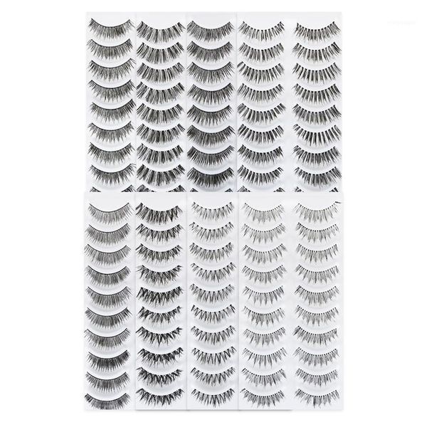 pairs false eyelashes set natural fake pack professional eye makeup tools (8 styles)1
pairs false eyelashes set natural fake pack professional eye makeup tools (8 styles)1
