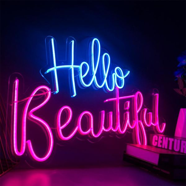 other lighting bulbs & tubes customized neon sign hello beauty logo gorgeous flexible led/bar/wedding/club/party/room decoration wall
other lighting bulbs & tubes customized neon sign hello beauty logo gorgeous flexible led/bar/wedding/club/party/room decoration wall