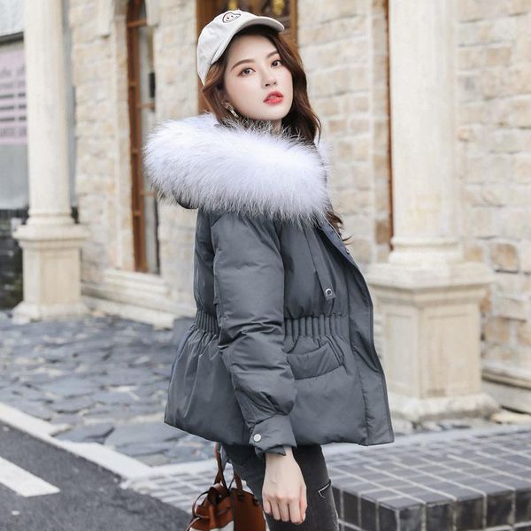 women's down & parkas kmetram winter jacket women faux fur collar parka clothes 2021 fashion korean jackets warm manteau femme bk998958, Black
women's down & parkas kmetram winter jacket women faux fur collar parka clothes 2021 fashion korean jackets warm manteau femme bk998958, Black
