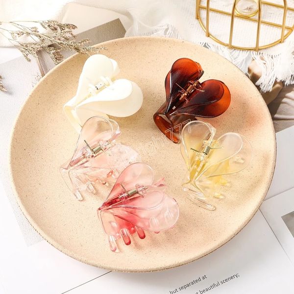 5.5cm love heart shape hairpin claw clip women ponytail barrettes headwear for girls fashion korean hair accessories, Slivery;white
5.5cm love heart shape hairpin claw clip women ponytail barrettes headwear for girls fashion korean hair accessories, Slivery;white