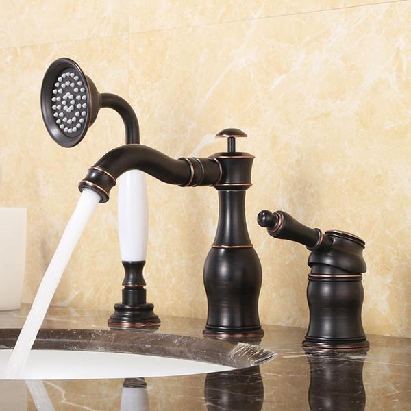 bathroom sink faucets basin faucet black oil brass 3 hole bathtub shower bath cold water mixer taps
bathroom sink faucets basin faucet black oil brass 3 hole bathtub shower bath cold water mixer taps