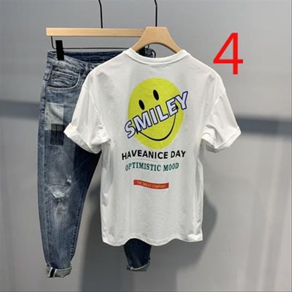 short sleeve summer solid color men t shirts round neck half trend ins tide brand, White;black 
short sleeve summer solid color men t shirts round neck half trend ins tide brand, White;black