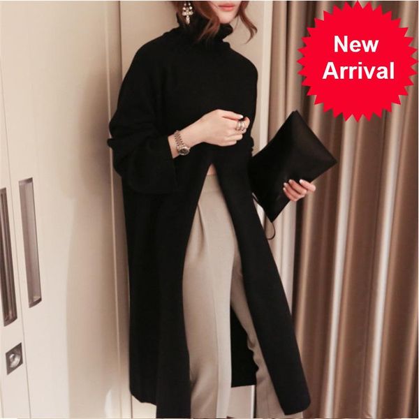 women's vests high fashion split women sweater turtleneck long sleeve warm wintere pullovers female korean style streetwear, Black;white
women's vests high fashion split women sweater turtleneck long sleeve warm wintere pullovers female korean style streetwear, Black;white