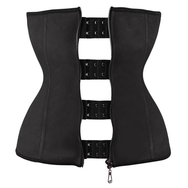 women's shapers zip latex waist trainer 25 steel bones plus size corset belt modeling strap body shaper colombian girdles waste trainer, Black;white
women's shapers zip latex waist trainer 25 steel bones plus size corset belt modeling strap body shaper colombian girdles waste trainer, Black;white