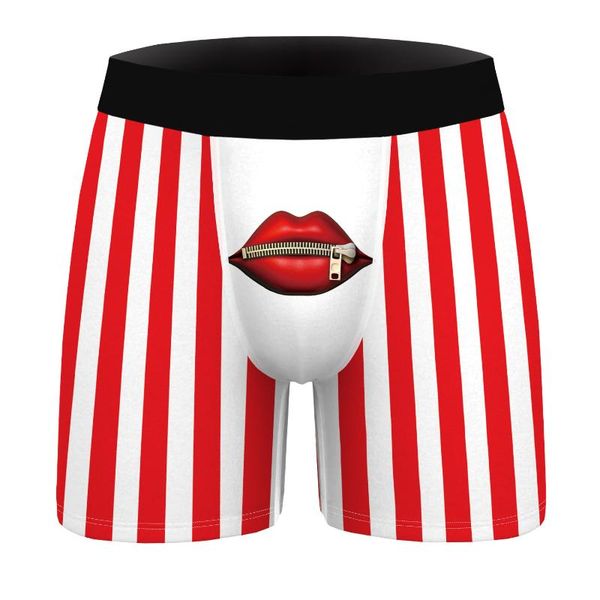 underpants red lips 3d digital printing men's comfortable and breathable boxer shorts christmas costume, Black;white
underpants red lips 3d digital printing men's comfortable and breathable boxer shorts christmas costume, Black;white