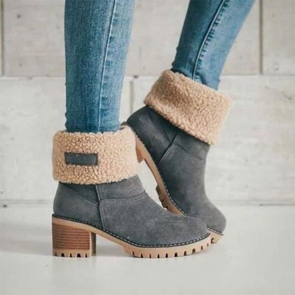 boots clothes keep warm woman shoes heel cotton, Black
boots clothes keep warm woman shoes heel cotton, Black