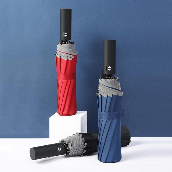 umbrellas three folding light umbrella windproof reverse car full automatic dual use paraguas mujer household products ef50ub
umbrellas three folding light umbrella windproof reverse car full automatic dual use paraguas mujer household products ef50ub