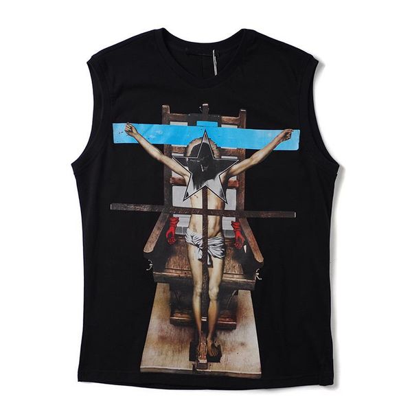 famous designer men's tee vest sleeveless cross jesus cotton round neck summer black s-xxl size, White;black
famous designer men's tee vest sleeveless cross jesus cotton round neck summer black s-xxl size, White;black