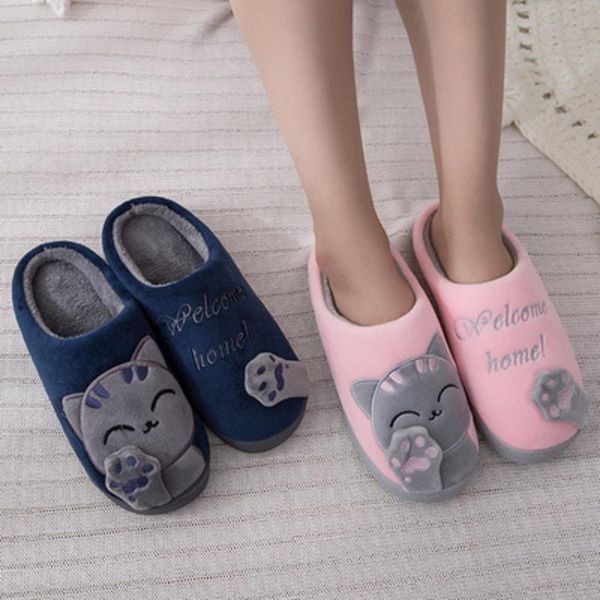 slippers winter cute non-slip home female comfortable floor women's shoes cotton ladies indoor plush, Black
slippers winter cute non-slip home female comfortable floor women's shoes cotton ladies indoor plush, Black