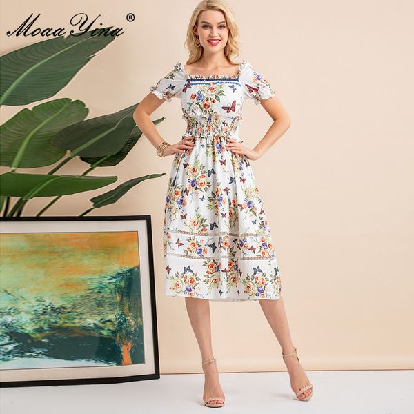summer fashion beading printed elegant vacation midi dress women's elastic waist floral vintage party 210524, Black;gray
summer fashion beading printed elegant vacation midi dress women's elastic waist floral vintage party 210524, Black;gray