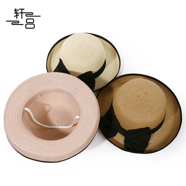 new women's version sunshade, sunscreen and uv proof straw hat outdoor mountaineering belt bow hat, Yellow
new women's version sunshade, sunscreen and uv proof straw hat outdoor mountaineering belt bow hat, Yellow