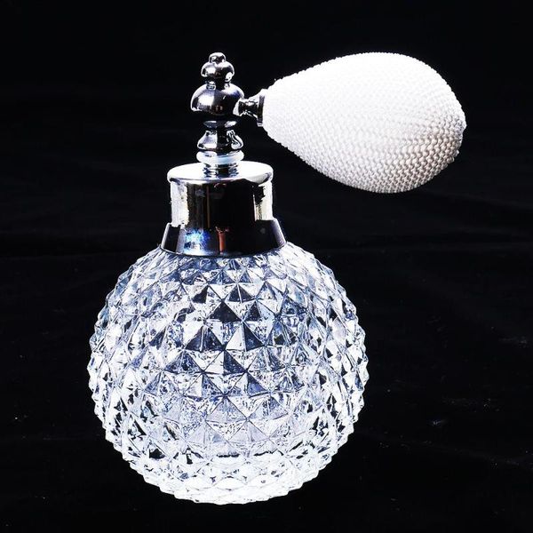 packing bottles 100ml empty clear crystal vintage perfume refillable spray container atomizer pump glass
packing bottles 100ml empty clear crystal vintage perfume refillable spray container atomizer pump glass