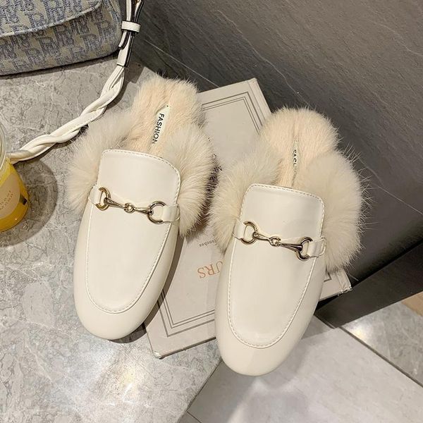 retro baotou hairy slippers women's outer wear 2021 net red explosion half all-match lazy shoes mules, Black
retro baotou hairy slippers women's outer wear 2021 net red explosion half all-match lazy shoes mules, Black