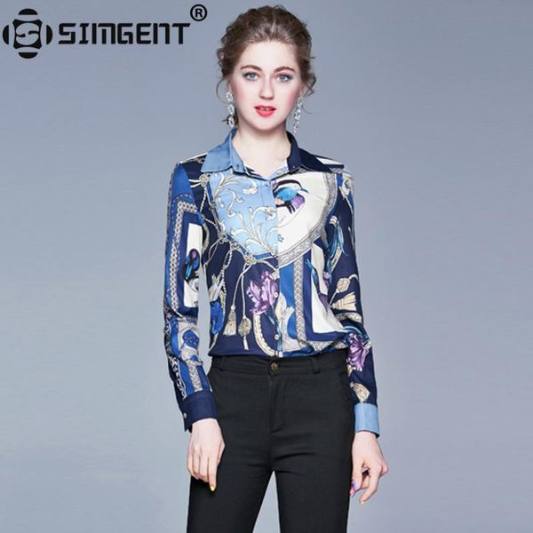 women's blouses & shirts simgent blouse shirt women spring long sleeve turn down collar office work elegant printing woman blusa sg9110, White
women's blouses & shirts simgent blouse shirt women spring long sleeve turn down collar office work elegant printing woman blusa sg9110, White