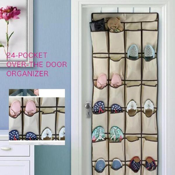 door shoe organizer 26 durable pockets, hooks, large cotton material mesh pocket hanging organiser w@ storage boxes & bins
door shoe organizer 26 durable pockets, hooks, large cotton material mesh pocket hanging organiser w@ storage boxes & bins