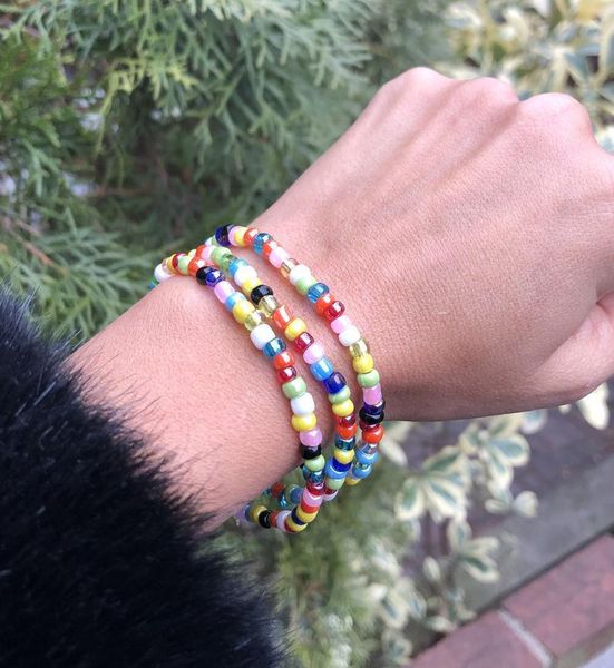 beaded, strands simple fashion multicolor boho handmade elastic seeds beaded bracelets for women jewelry personality beach accessories, Black
beaded, strands simple fashion multicolor boho handmade elastic seeds beaded bracelets for women jewelry personality beach accessories, Black