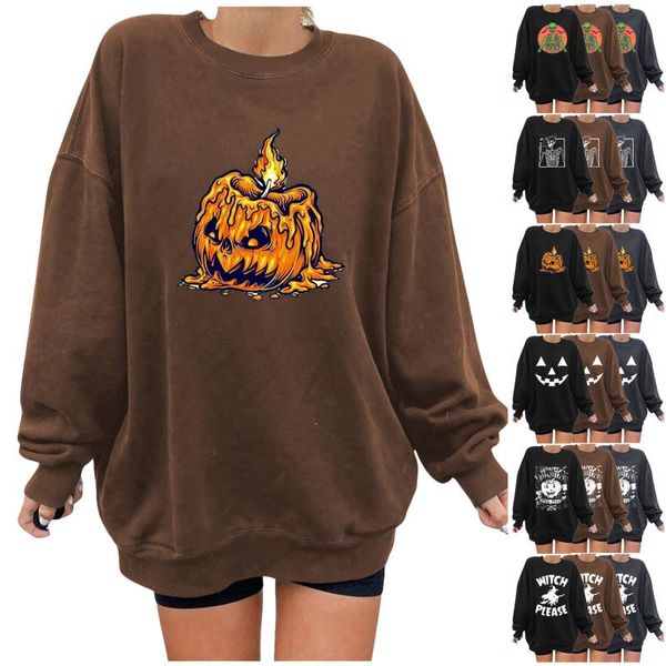 women's hoodies & sweatshirts women harajuku hoodie cotton halloween shirt long sleeve pumpkin skeleton plus size blouse sweatshirt jac, Black
women's hoodies & sweatshirts women harajuku hoodie cotton halloween shirt long sleeve pumpkin skeleton plus size blouse sweatshirt jac, Black