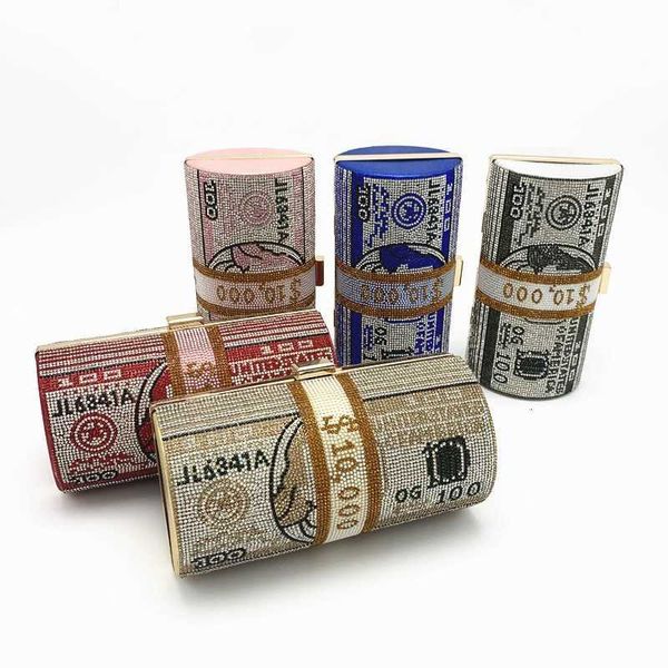 2021 cylinder shoulder inlaid with fashion us dollar bag water diamond dinner bag female
2021 cylinder shoulder inlaid with fashion us dollar bag water diamond dinner bag female