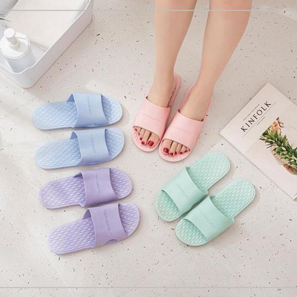 slippers summer women's indoor floor flat shoes candy color bathroom antiskid household, Black
slippers summer women's indoor floor flat shoes candy color bathroom antiskid household, Black