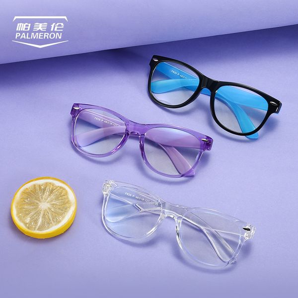 children's tr90 anti blu ray glasses fashion color transmission flat classic eyeglass frame jy826
children's tr90 anti blu ray glasses fashion color transmission flat classic eyeglass frame jy826