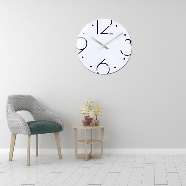 wall clocks creative acrylic clock simple arabic numerals with silent movement ldgz-002(white)
wall clocks creative acrylic clock simple arabic numerals with silent movement ldgz-002(white)