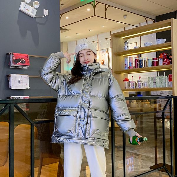 winter women casual loose hooded bright color coat elegant thick warm big pocket snow outwear 210423, Black
winter women casual loose hooded bright color coat elegant thick warm big pocket snow outwear 210423, Black