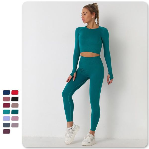 yoga outfit 2 piece set seamless leggings long sleeve solid color sports gym clothing hip-lifting fitness workout running
yoga outfit 2 piece set seamless leggings long sleeve solid color sports gym clothing hip-lifting fitness workout running